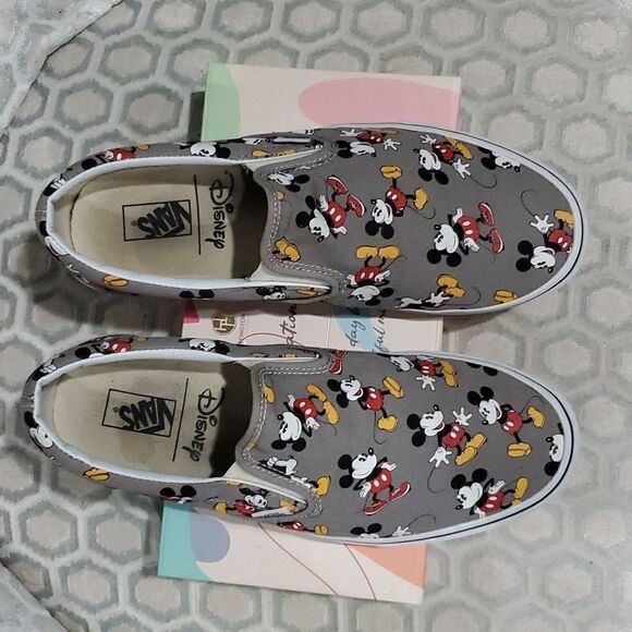 Vans x Disney Mickey Mouse Sneakers Mens Size 12 - Picture 4 of 12